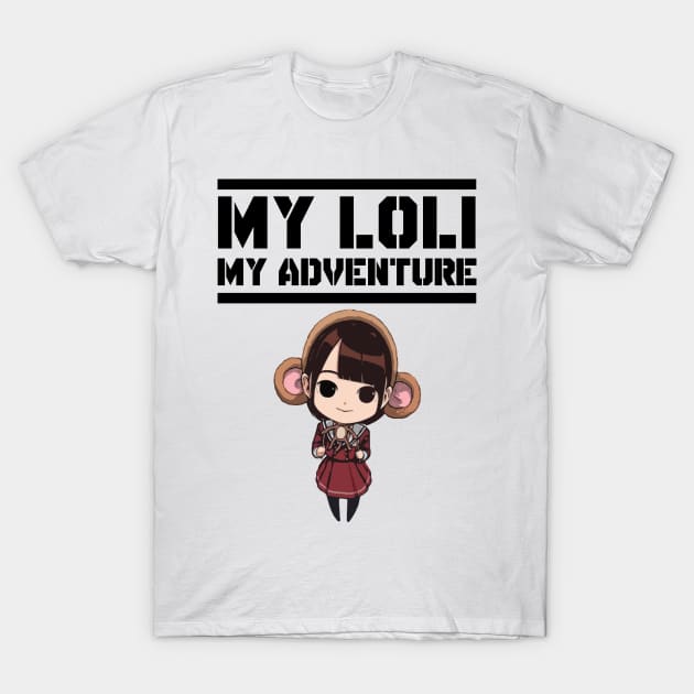 My Loli My Adventure 02 T-Shirt by kaitokid